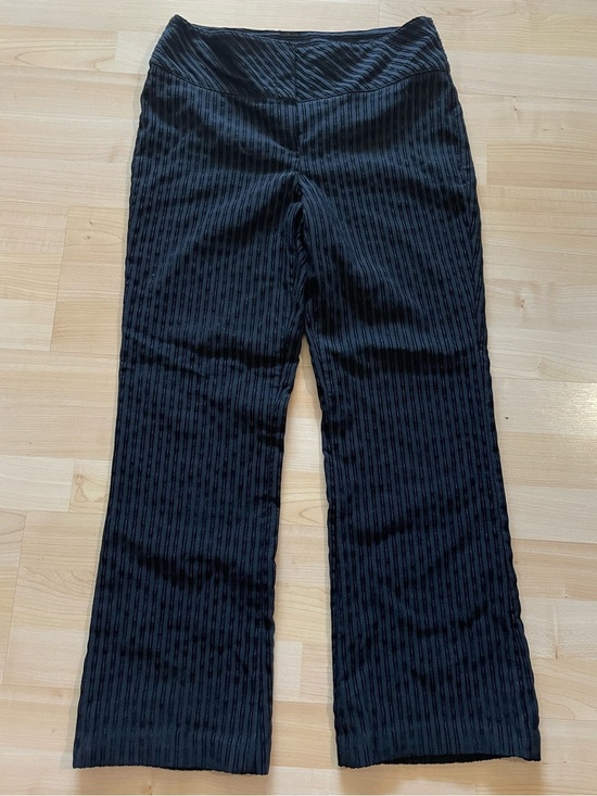 Joe Benbasset Pants - Joe Benbasset Black Ribbed Straight Leg Pants Size 5
